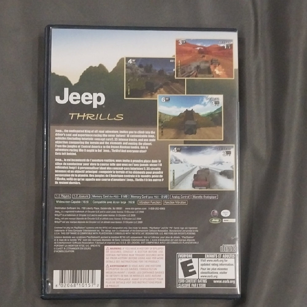 Jeep Thrills for Sony 2 - Black Case - Picture 2 of 3